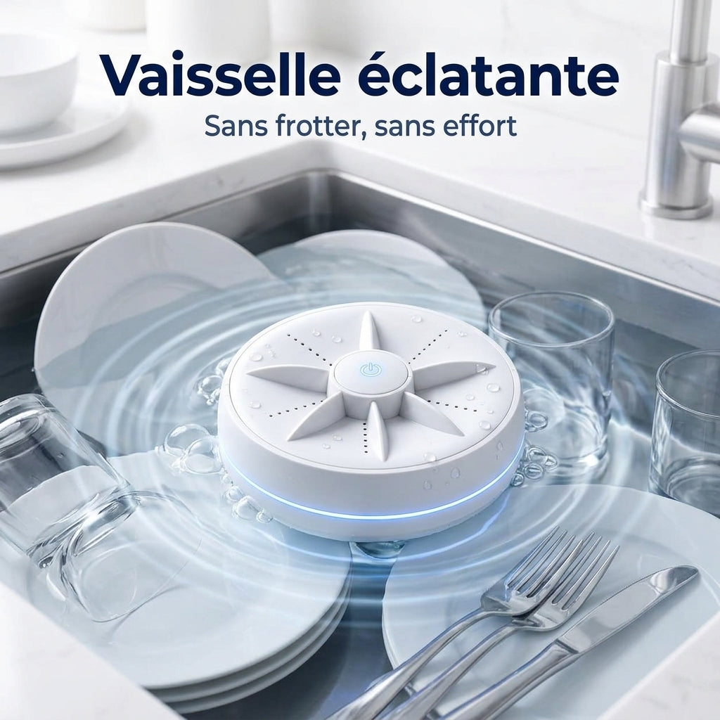 Machine à Laver Portable pour Vaisselle & Linge